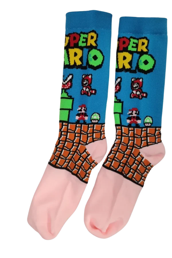 Medias estampadas de Super Mario